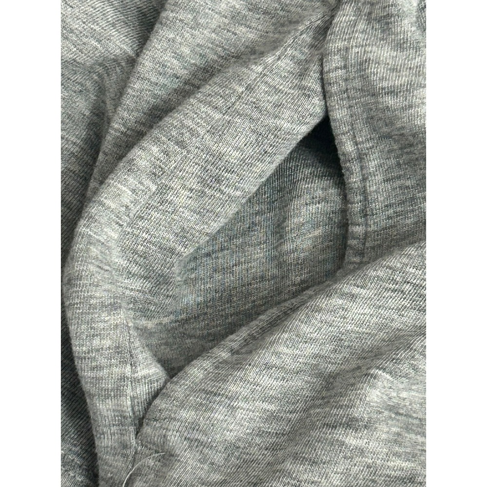 J Jill Pure Jill PJ Crew Neck Shirttail Tunic Grey Size L Pajama Top Loungewear - Picture 3 of 10